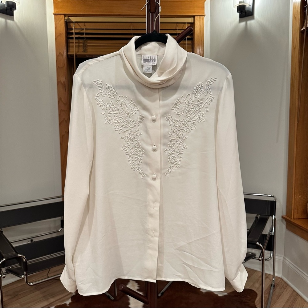 Elegant Button Down Top - image 1